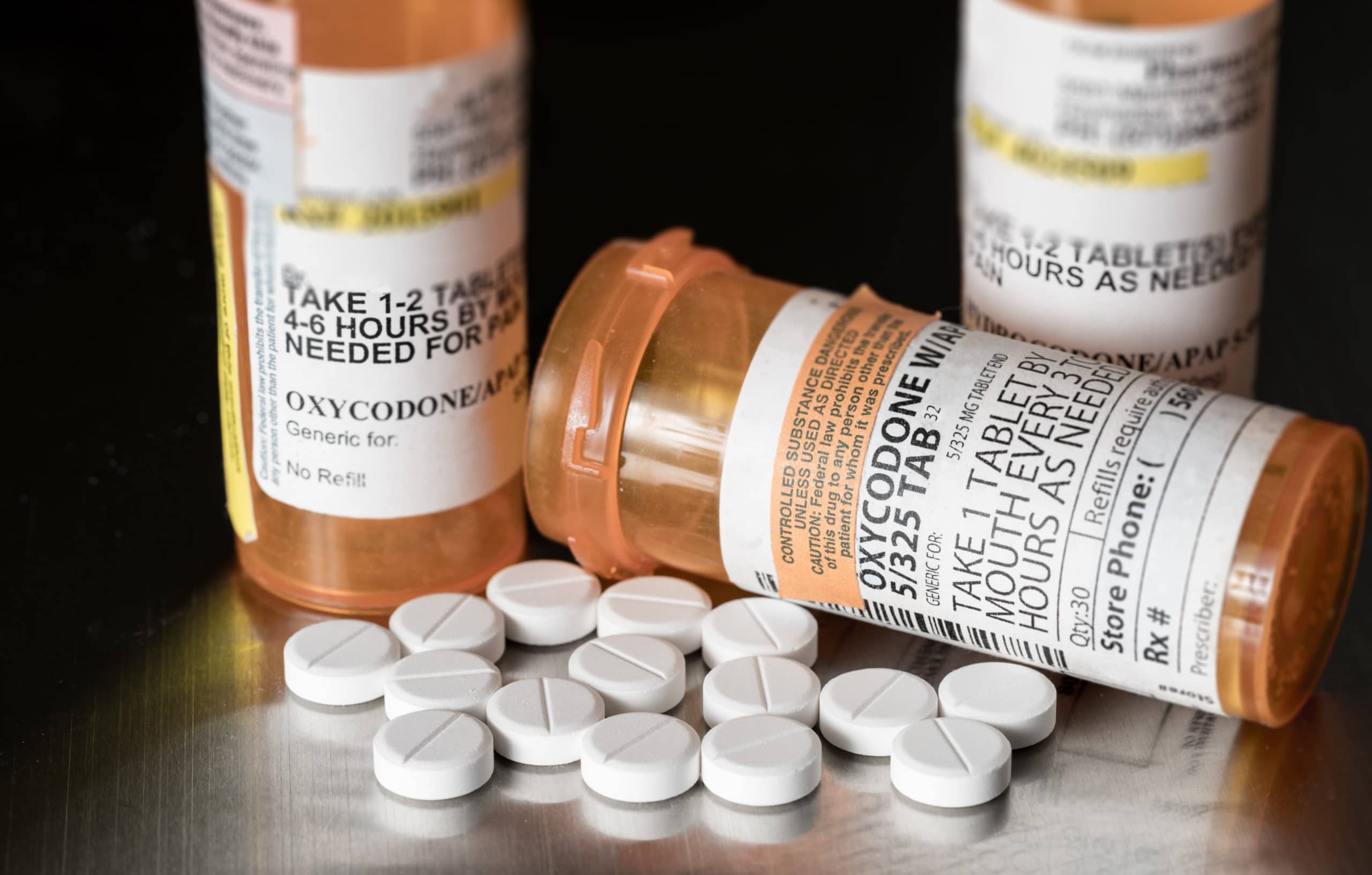 Bottle of opioids - subject of Cuyahoga County Opioid trial