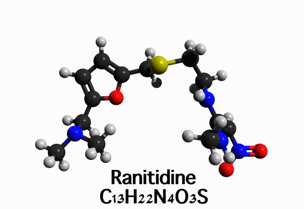 Ranitidine molecule