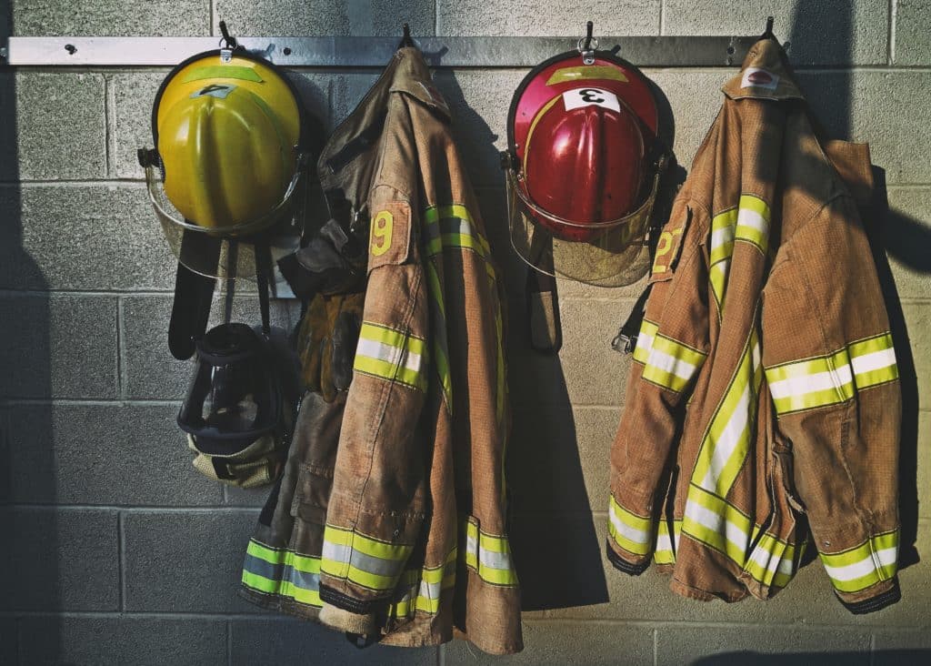 firefighter protective gear and PFOAS
