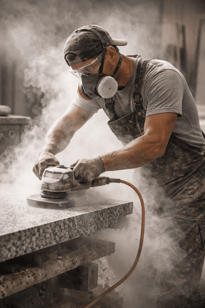 Silicosis from Quartz: A Hidden Threat in the Stone Fabrication Industry